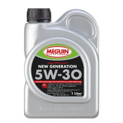 Liqui Moly - Megol Motorenöl New Generation SAE 5W-30 - 1 Liter Kanister - Synthesetechnologie