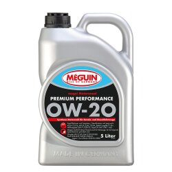 Liqui Moly - Megol Motorenöl Premium Performance SAE 0W-20 - 5 Liter Kanister - Synthesetechnologie