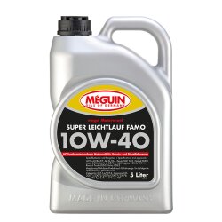 Liqui Moly - Megol Motorenöl Super Leichtlauf FAMO SAE 10W-40 - 5 Liter Kanister - Synthesetechnologie