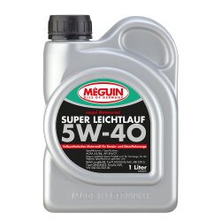 Liqui Moly - Megol Motorenöl Super Leichtlauf SAE 5W-40 (vollsynth.) - 1 Liter Kanister - vollsynthetisch