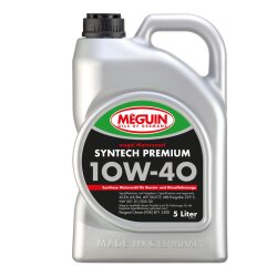 Liqui Moly - Megol Motorenöl Syntech Premium SAE 10W-40 - 5 Liter Kanister aus Kunststoff