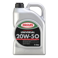 Liqui Moly - Megol Motorenöl Universal SAE 20W-50 - 5 Liter Kanister aus Kunststoff