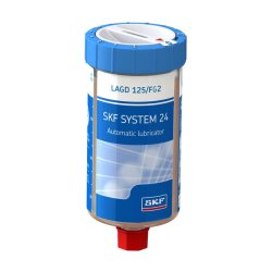SKF Einpunkt-Schmierstoffgeber LAGD 125/FG2 - gasbetätigt - automatisch - System 24 - mit LGFG 2 Fett - 125 ml