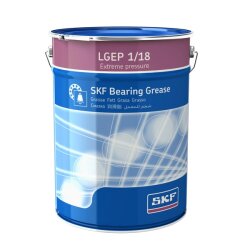 SKF Extremdruck-Lagerfett LGEP 1/18 - NLGI-Konsistenzklasse 1 - Gebindegröße: 18 kg - System 24