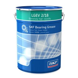 SKF Wälzlagerschmierfett LGET 2-V - NLGI-Konsistenzklasse 2 - Verschiedene Gebindegrößen verfügbar - System 24