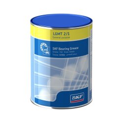 SKF Wälzlagerschmierfett LGMT 2/1 - NLGI-Konsistenzklasse 2 - Gebindegröße: 1 kg - System 24