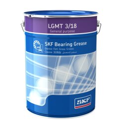 SKF Wälzlagerschmierfett LGMT 3-V - NLGI-Konsistenzklasse 3 - Verschiedene Gebindegrößen verfügbar - System 24