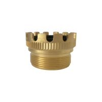 Tankwagenkupplung - Kronenring - 2" x AG - Messing...