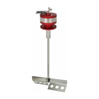 Pneumatische Rühr- und Hebestationeinheit Eco Line - stationär - max 100 kg Hubgewicht - 950 mm Hub/ Fahrweg - für 200 Liter Fass