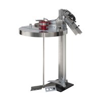 Pneumatische Rühr- und Hebestationeinheit Eco Line - stationär - max 100 kg Hubgewicht - 950 mm Hub/ Fahrweg - für 200 Liter Fass