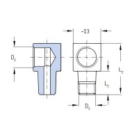 SKF Winkelstück 90°