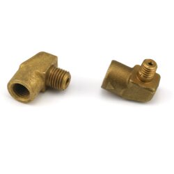 SKF Kniestück mit kegeligem Gewinde - Messing