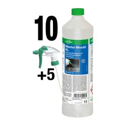 Bio Circle Master Mould RL Box - 10 Flaschen à 1000 ml + 5 Sprayer - Gebrauchsfertig - VOC-reduziert