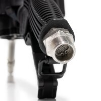 Elektronischer Handdurchlaufzähler - für Kühlerfrostschutzkonzentrat - Ø 12 mm Auslaufrohr - 1/2" AG Drehgelenk