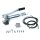 Manuelle Schmierung Komplettsystem für 2 Schmierstellen - FHX Handpumpe - MX-F-3/2 Verteiler - Komponenten - Gewinde M6x1 gerade
