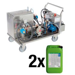 Bio Circle RWR-80 L KST Dual Automatik Starterset - inklusive 2 x 20 Liter Power Cleaner KST 2.0