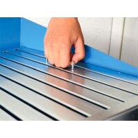 IBS-Teilereinigungsgerät Typ KD - für 200 Liter Fässer - 922 mm Arbeitshöhe - 80 kg Tragfähigkeit - 790x540 mm Arbeitsfläche