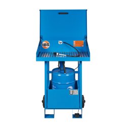IBS-Teilereinigungsgerät Typ F2-D - für 50 Liter Fässer - 920 mm Arbeitshöhe - 100 kg Tragfähigkeit - 790x490 mm Arbeitsfläche