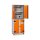 CEMO Akku-Lagerschrank Premium 8/20 - 230 Volt - 8 Lagerebenen - Mit Füßen - Mit Stromlos-Schaltung - Ohne Fernalarmierung - Ohne Display