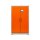 CEMO Sicherheitsschrank PROline 12/20 Typ 90 - Doppel-Flügeltür - Orange - für 30 Liter Gebinde