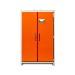 CEMO Sicherheitsschrank PROline 12/20 Typ 90 - Doppel-Flügeltür - Orange - für 60 Liter Gebinde