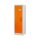 CEMO Fassschrank PROline 6/20 Typ 90, Türanschlag links - Farbe Tür: Orange - Für 60 Liter Gebinde und Fässer - 66 Liter Auffangwanne