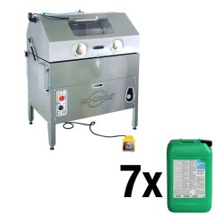 Bio-Circle Manuelles Teilewaschgerät HP Vigo - Starterset - 0°C bis 45°C - inkl. 7x 20 Liter Bio-Circle L Evo