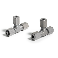 L-Verschraubung - einstellbar - Ø 10 mm - Stahl - Bauform: L