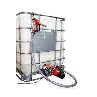 FLUX Containerpumpe MINIFLUX Sanitary S-41/38 & FEM4070 - für IBC Container - 230/240 Volt -500 W - PTFE Dichtung