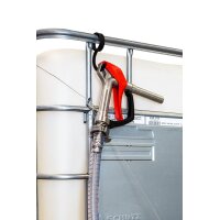 FLUX Containerpumpe MINIFLUX Sanitary S-41/38 & FEM4070 - für IBC Container - 230/240 Volt -500 W - PTFE Dichtung