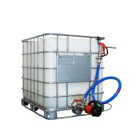 FLUX Containerpumpe MINIFLUX Sanitary S-41/38 & F 458 - für IBC Container - 230/240 Volt - 460 W - PTFE Dichtung