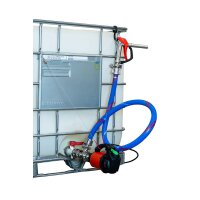 FLUX Containerpumpe MINIFLUX Sanitary S-41/38 & F 458 - für IBC Container - 230/240 Volt - 460 W - PTFE Dichtung
