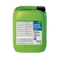 Bio-Circle Ulraschallreiniger Degrease Emulsion US Cleaner - 10 Liter Kanister - für Korrosionsschutz, Leichte Ablagerungen, Öl & Fett, Staub & Fingerabdrücke