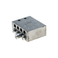 Lincoln Schmierstoffverteiler SSV-K - Edelstahl 1.4305 - G 1/8" BSPP - Mit Anzeigestift zur Sichtprüfung