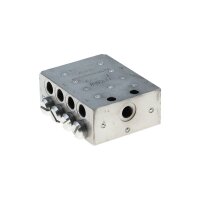 Lincoln Schmierstoffverteiler SSV-K - Edelstahl 1.4305 - G 1/8" BSPP - Mit Anzeigestift zur Sichtprüfung