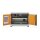 CEMO Akku-Lagerschrank Basic 8/5 - 230 Volt - 2 Lagerebenen - Mit Stapelfüßen - Ohne Stromlos-Schaltung - Ohne Fernalarmierung - Ohne Display