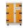 CEMO Akku-Lagerschrank Basic 8/10 - 230 Volt - 4 Lagerebenen - Auf Rollen - Ohne Stromlos-Schaltung - Ohne Fernalarmierung - Ohne Display