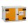 CEMO Akku-Lagerschrank Premium 8/5 - 230 Volt - 2 Lagerebenen  - Mit Stromlos-Schaltung - Ohne Fernalarmierung - Ohne Display