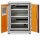 CEMO Akku-Lagerschrank Premium 8/10 - 230 Volt - 4 Lagerebenen - Mit Stapelfüßen - Mit Stromlos-Schaltung - Ohne Fernalarmierung - Ohne Display