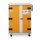 CEMO Akku-Lagerschrank Premium 8/10 - 230 Volt - 4 Lagerebenen - Auf Rollen - Mit Stromlos-Schaltung - Ohne Fernalarmierung - Ohne Display