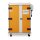 CEMO Akku-Lagerschrank Premium Plus 8/10 - 230 Volt - 4 Lagerebenen - Auf Rollen - Mit Stromlos-Schaltung - Mit Fernalarmierung - Mit Display