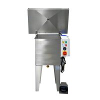 IBS-Teilereinigungsgerät W-100 aus Edelstahl - bis 100 kg belastbar - 230V - 2 kW Heizleistung - 28-60 Liter Füllmenge