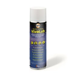IBS-Ketten- und Seilspray VivaLub - 500 ml Dose - schützt Seile und Ketten vor Verschleiß - Silikonfrei - Kriech- und Spalteigenschaften