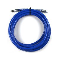 Schlauchleitung - aus Polyurethan - 3 m Länge - 1/4" AG - Druckluft