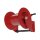 Schlauchaufroller - Manuell - Offen - 1" AG / 1" AG - Stahl lackiert - Starre Wandhalterung