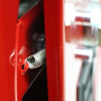 Schlauchaufroller - Automatisch - Offen - 1" AG / 1" IG - Stahl lackiert - Schwenkbare Wandhalterung