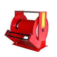 Schlauchaufroller - Automatisch - Offen - 1" AG / 1" IG - Stahl lackiert - Starre Wandhalterung
