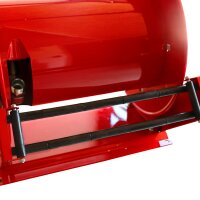 Schlauchaufroller - Automatisch - Offen - Stahl lackiert - Fett und Wasser (Hochdruck) - 25 Meter Schlauch - 1 Zoll - Starre Wandhalterung