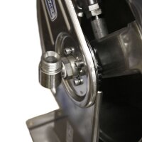Schlauchaufroller - Automatisch - Offen - Edelstahl - Diesel und Wasser (Niederdruck) - 30 Meter Schlauch - 3/4 Zoll - Starre Wandhalterung