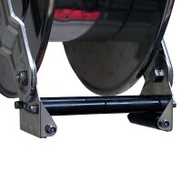 Schlauchaufroller - Automatisch - Offen - Edelstahl - &Ouml;l und Diesel (Hochdruck) - 15 Meter Schlauch - 1/2 Zoll - Starre Wandhalterung